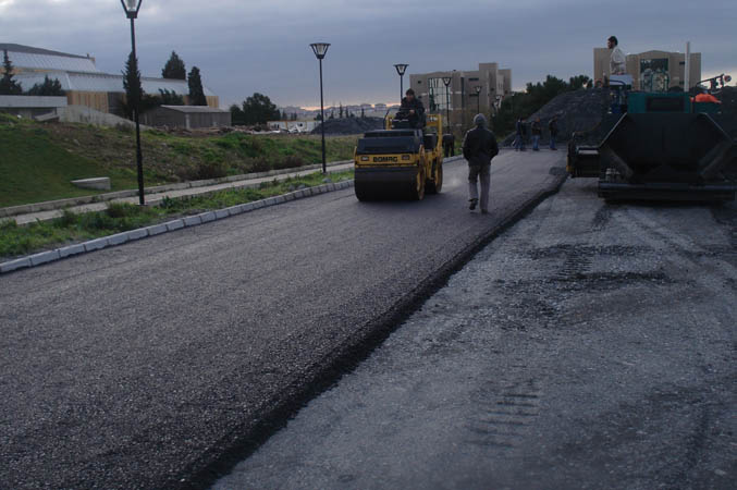 İTÜ Ayazağa Kampüsü Otopark Yapım Ve Asfaltlama Çalışmaları