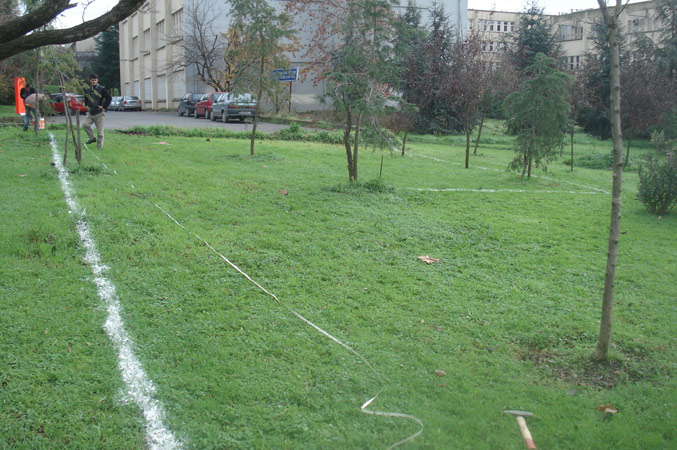 İTÜ Ayazağa Kampüsü Otopark Yapım Ve Asfaltlama Çalışmaları