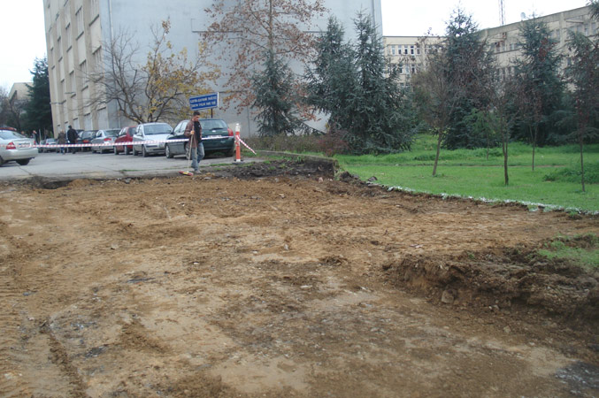 İTÜ Ayazağa Kampüsü Otopark Yapım Ve Asfaltlama Çalışmaları