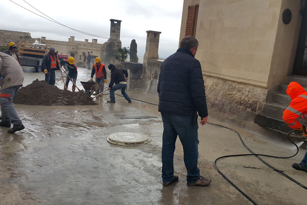 Nevşehir Uçhisar Kayabaşı Sokak Altyapı Onarım, Elektrik ve Mekanik Tesisat Döşenmesi İşleri