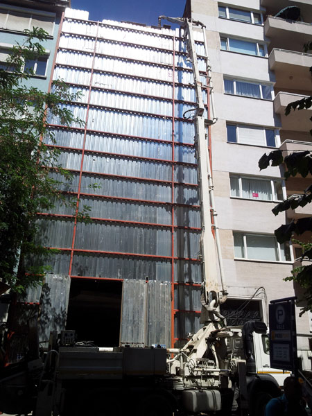 Nişantaşı Abdi İpekçi Caddesi Aysel Apartmanı Dönüşüm İnşaatı